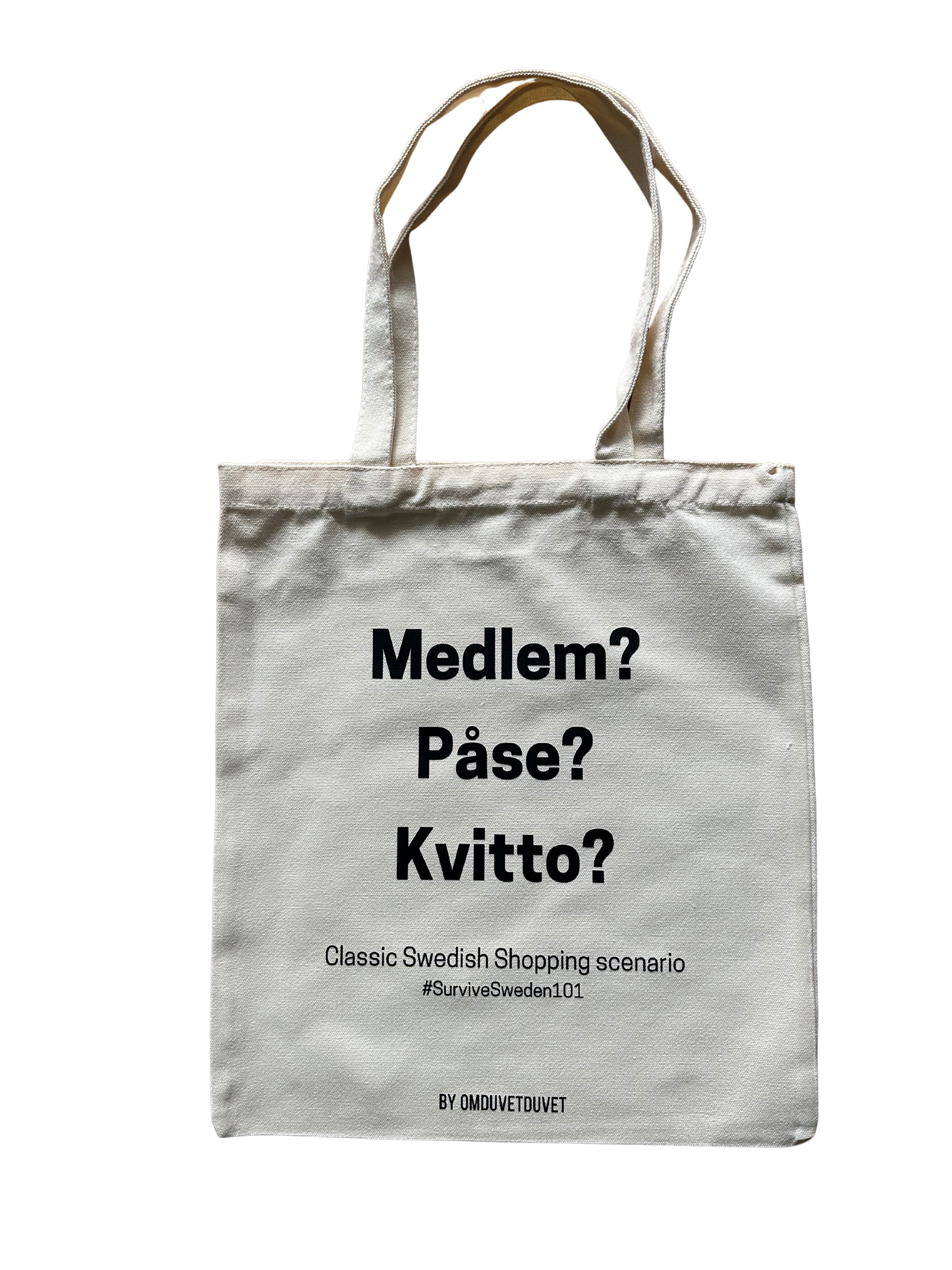 Medlem? Påse? Kvitto？ Tote